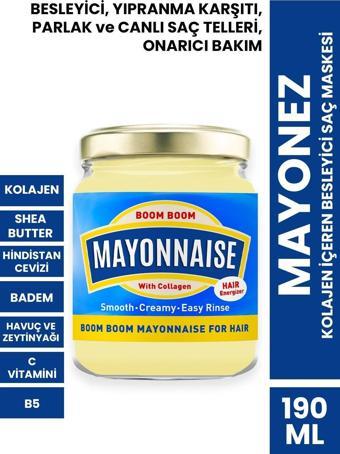 Procsın Mayonez Kolajen Içeren Besleyici Saç Maskesi 190 Ml