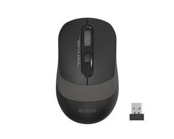 A4 TECH FG10 (Grey) FSTYLER 2,4Ghz Kablosuz Optik Mouse, 10-15Metre, 4 Buton, Nano Alıcı