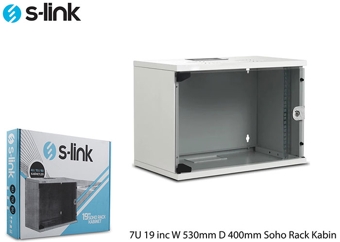 S-LINK 7U 530x400 Soho Rack Kabinet (Demonte) 