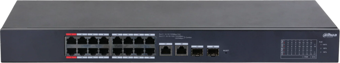 DAHUA CS4218-16ET-135 16Port, Megabit, 16 Port PoE, 135W, +2 Port SFP Gigabit Combo, Cloud Yönetilebilir, Switch