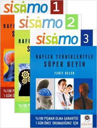 Sisimo Hafıza Teknikleriyle Süper Beyin Seti - Kolektif  - Zeka Evi Yayınları