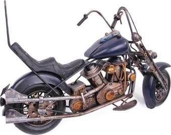 Metal Motosiklet Biblo Dekoratif Hediyelik