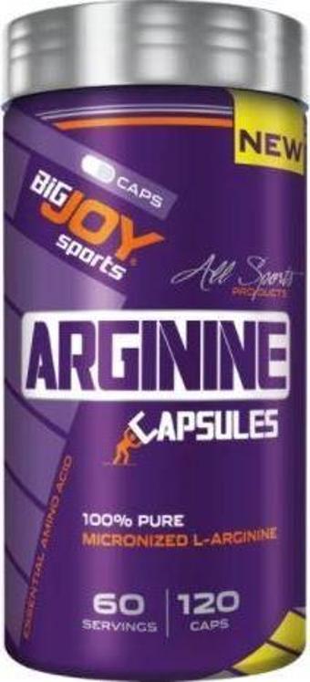 BigJoy Sports Arginine 120 kapsül