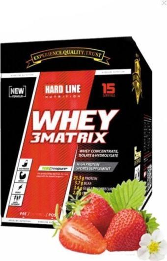 Hardline Whey 3 Matrix 350gr Şase 30gr*15 Adet/Çilek