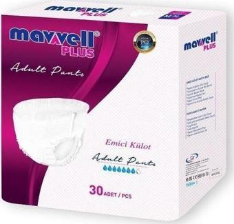 Mavvell Plus Emici Külot Hasta Bezi Büyük Boy Large 60 Adet