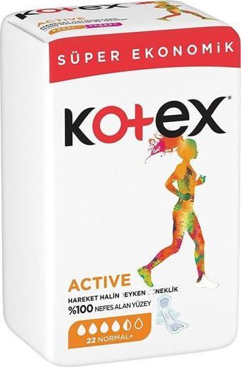 Kotex Active Normal Ped 22li