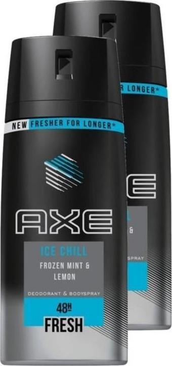 Axe Ice Chill Erkek Deodorant 150 ml 2'li Set