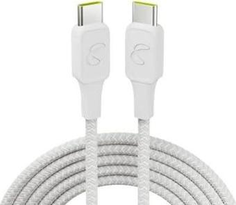 InfinityLab Instant Connect Kablo USB-C USB-C,Beyaz,1.5m