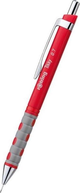 Rotring Tikky 0.7 mm Kırmızı Versatil Kalem