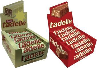 Tadelle Fındıklı Sütlü &Tadelle Fındıklı Sütlü Beyaz Çikolata 30 Gr-20 Adet X2