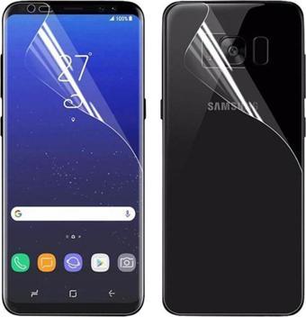 Samsung Galaxy S24 Plus ile Uyumlu Ön-Arka Darbe Emici HD Ekran Koruyucu Kaplama