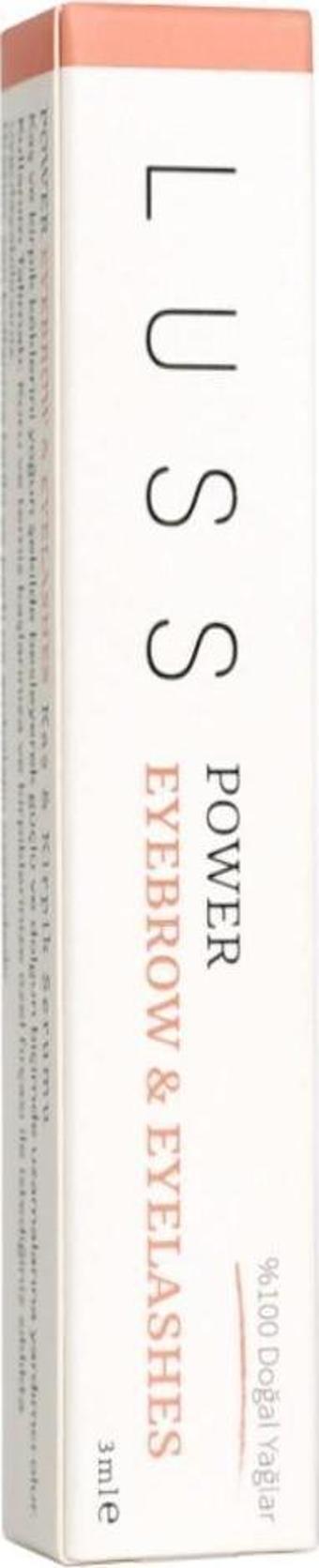 LUSS Power Eyebrow&Eyelashes Kaş ve Kirpik Besleyici Serum 3ml -  50011