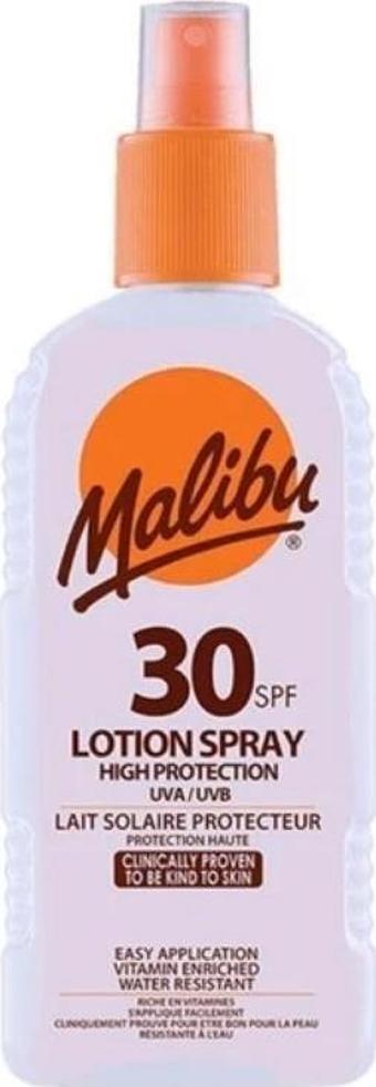 Malibu Güneş Koruyucu Sprey Losyon SPF30 200ML