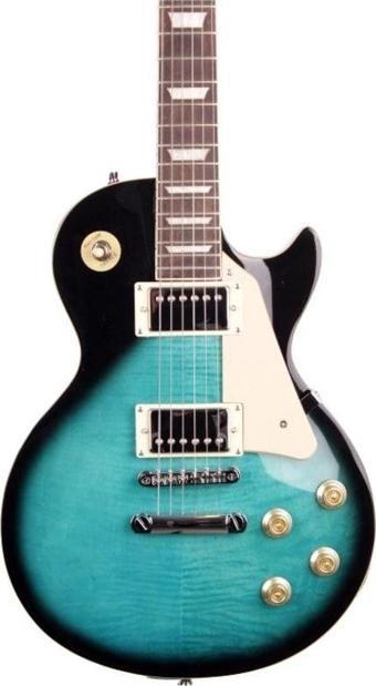 Madison Meg-Lpf-Bls Blueburst Elektro Gitar Kılıf Ve Pena Hediyeli