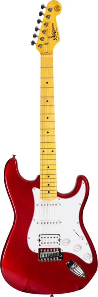 New Orleans Nhs9720 Stratocaster Hss Metallic Red (Kırmızı) Elektro Gitar ( Pena Kılıf )