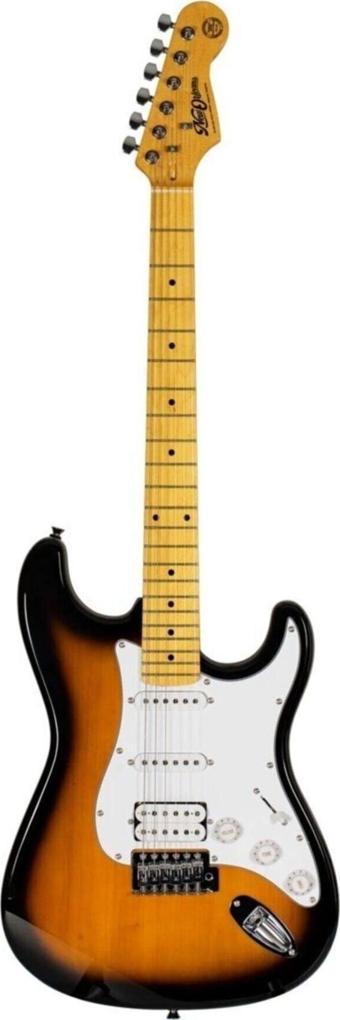 New Orleans Nhs9720 Stratocaster Hss Sunburst Elektro Gitar ( Pena Kılıf )