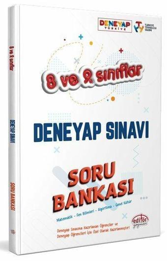 Editör Yayınevi 8-9. Sınıf Deneyap Soru Bankası