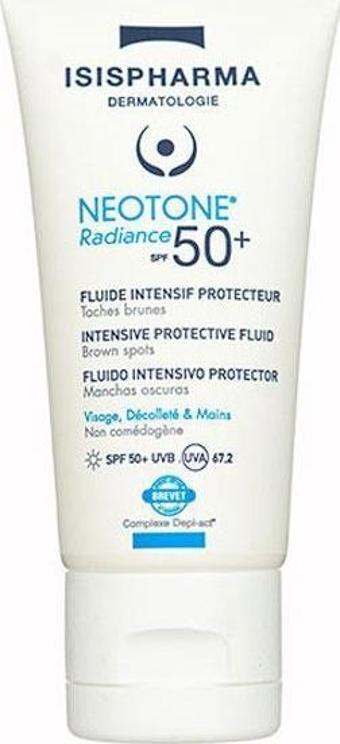 Isıs Pharma Neotone Radiance Cream Spf 50 30 ml Lekeler için Gece Bakımı