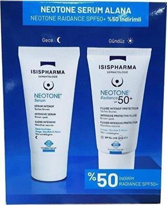 Isıs Pharma Neotone Serum+ Neotone Radiance SPF50 Set