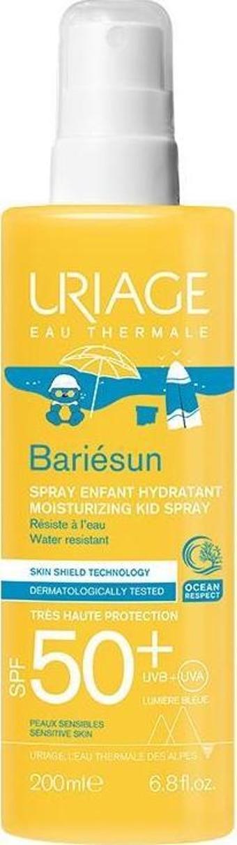 Uriage Bariesun Nemlendirici Çocuk Güneş Koruyucu Spray SPF50+ 200ml