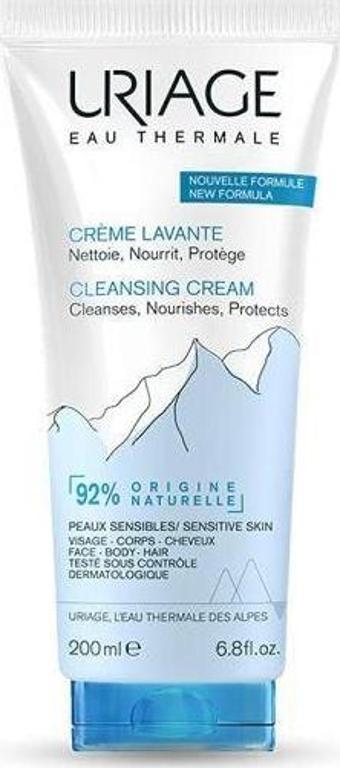 Uriage Creme Lavante Cleansing 200 ml Yüz ve Vücut Temizleme Kremi