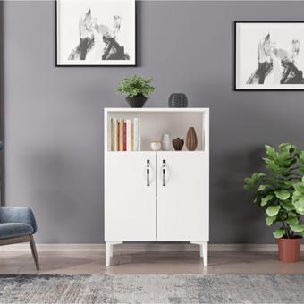 Demonte Decor Dve Çok Amaçlı Dolap Beyaz - Beyaz