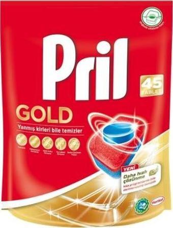 Pril Tablet Gold 45'li