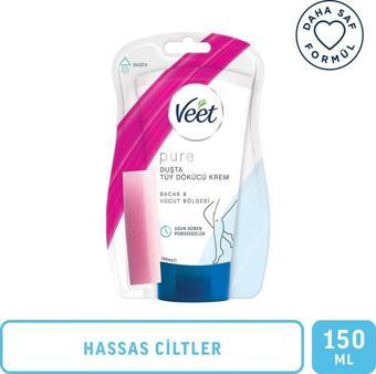 Veet Pure Hassas Ciltler için Duşta Tüy Dökücü Krem 150ML