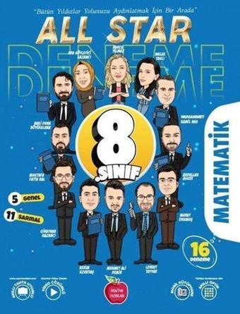 8. Sınıf Matematik All Star Branş Deneme - Kolektif  - Newton Yayınları