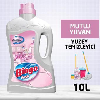 Bingo Fresh Yüzey Temizleyici 2,5 L Mutlu Yuvam 4'Lü