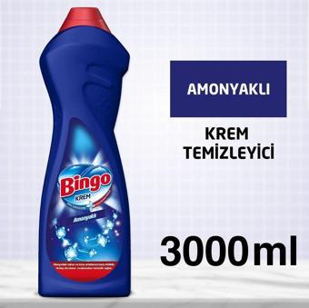 Bingo Krem Banyo Amonyaklı 750Ml Ekonomi Paketi 4'Lü
