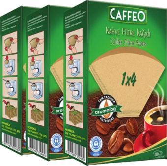 Caffeo Kahve Filtresi 1X4/80(3 Paket-240 Adet)