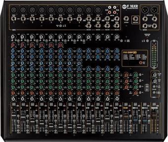 Rcf F16XR 16 Kanal USBli Analog Deck Mikser