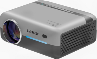 EVEREST PJ03, 300 ANSI, 1920X1080, 2xHDMI, 1xUSB, TF Soket, WiFi, Bluetooth, 30.000 Saat Led Ömrü, 3W Speaker, Android 9