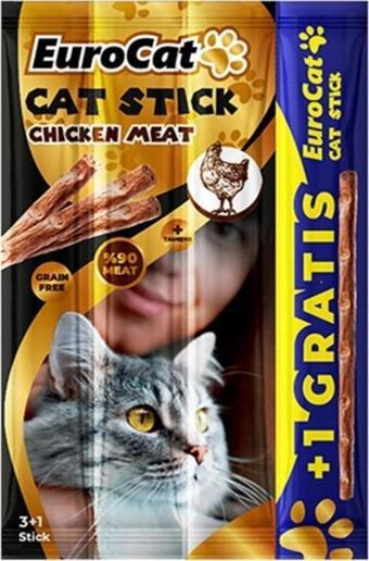 EuroCat Tavuklu Kedi Ödül Maması 4 Adet (4x5gr) 20 gr