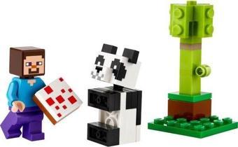 Lego Minecraft Steve ve Yavru Panda V29 30672