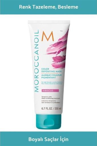 Moroccanoil Depositing Hibiscus Renk Tazeleyeci Bakım Maskesi 200 ml