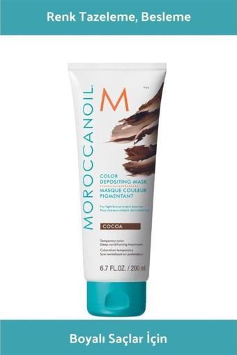 Moroccanoil Depositing Cocoa Renk Tazeleyici Bakım Maskesi 200 ml