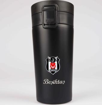 BEŞİKTAŞ LİSANSLI ÇELİK TERMOS KİLİTLİ MUG