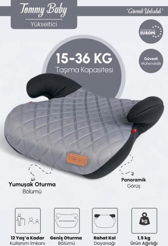 TommyBaby Yükseltici 15-36 KG Yükseltici Oto Koltuğu