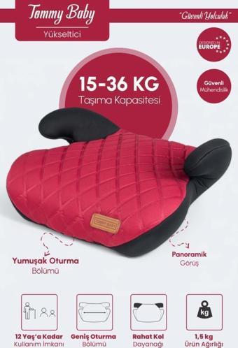 TommyBaby Yükseltici 15-36 KG Yükseltici Oto Koltuğu