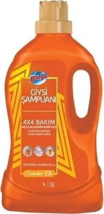 Bingo Giysi Şampuanı Canlandırıcı Etki 3 lt