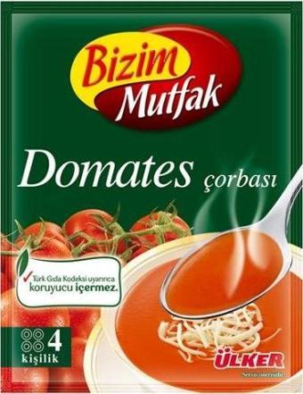 Bizim Mutfak Hazır Çorba Domates 65 GR 6471-8 (12'li)