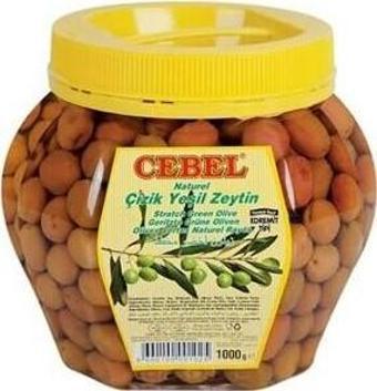 Cebel Çizik Yeşil Zeytin 1 Kg.