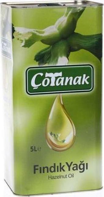 Cotanak Fındık Yağı Teneke 5 LT (2'li)