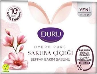 Duru Sabun Hydro Pure 2x135 Gr. Sakura Çiçeği (12'li)