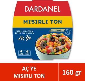 Dardanel Aç Ye Mısırlı Ton Balığı 160 gr