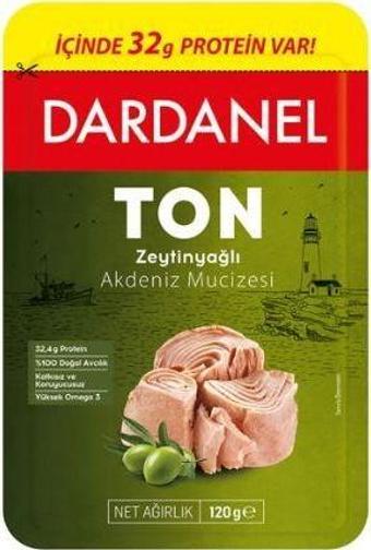 Dardanel Zeytinyağlı Ton Balığı Poşet 80 Gr. (4'lü)