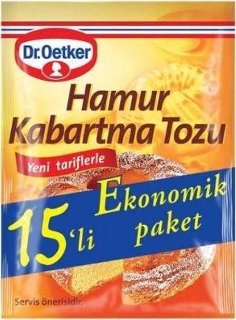 Dr. Oetker Hamur Kabartma Tozu 15-li (4'lü)