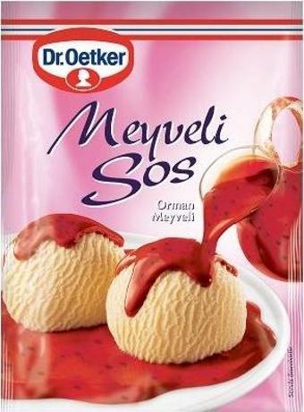 Dr. Oetker Meyveli Tatlı Sos 80 Gr. (4'lü)